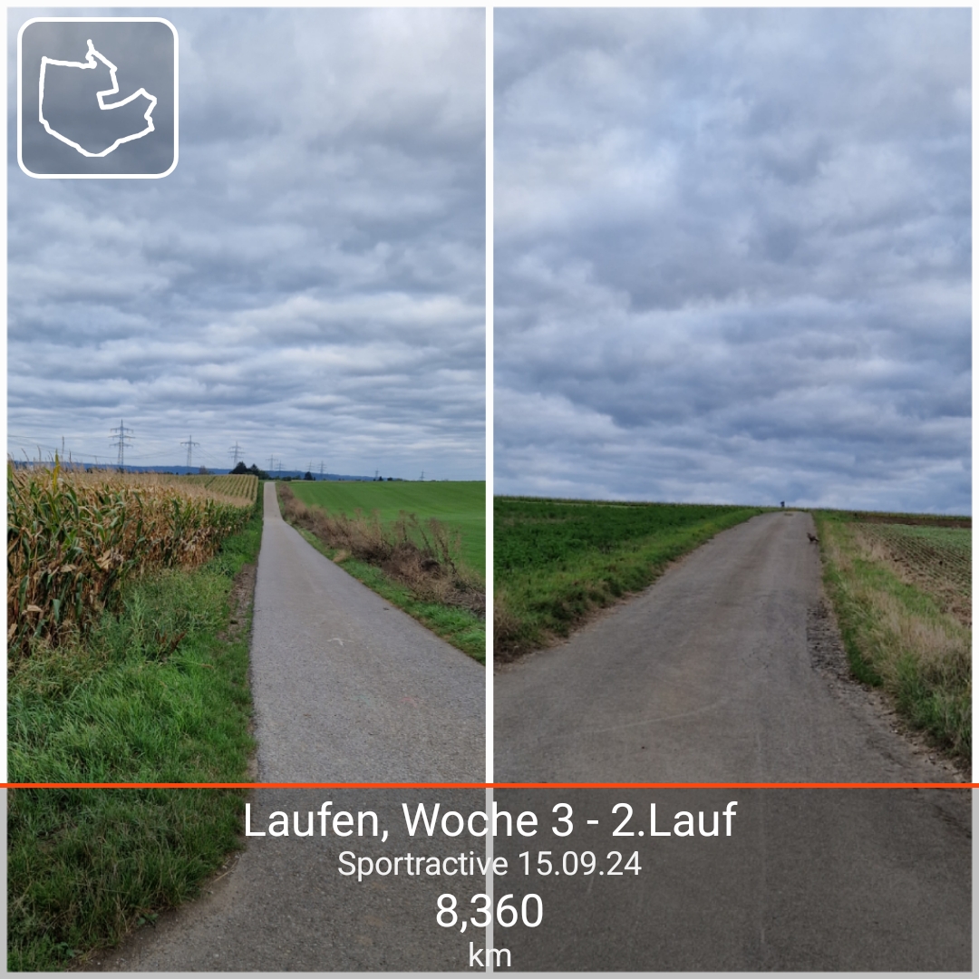 Woche 3 - 2. Lauf