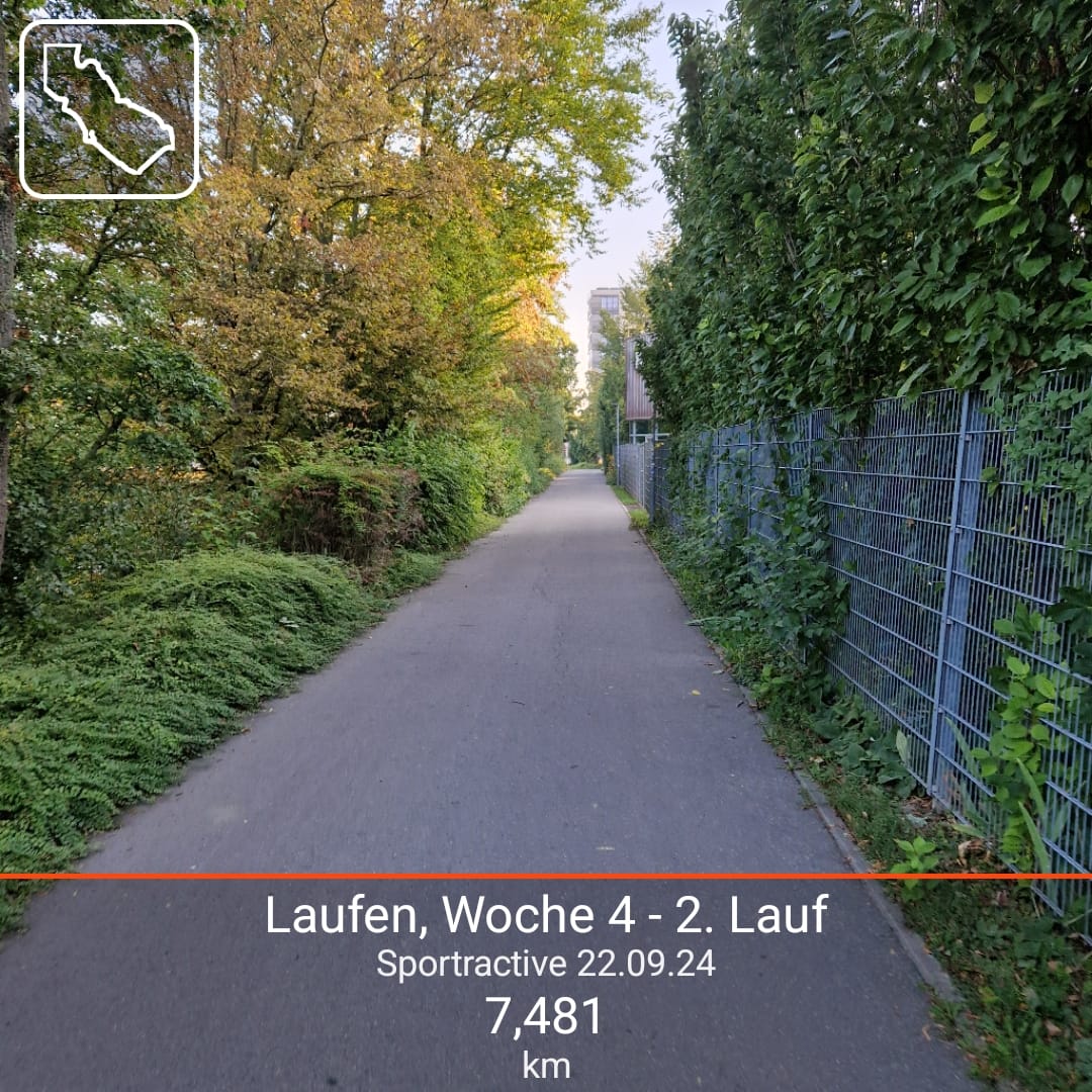 Woche 4 - 2. Lauf